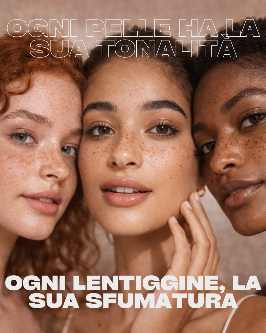 VÈRA™ Crush · Timbro Lentiggini – Effetto Naturale