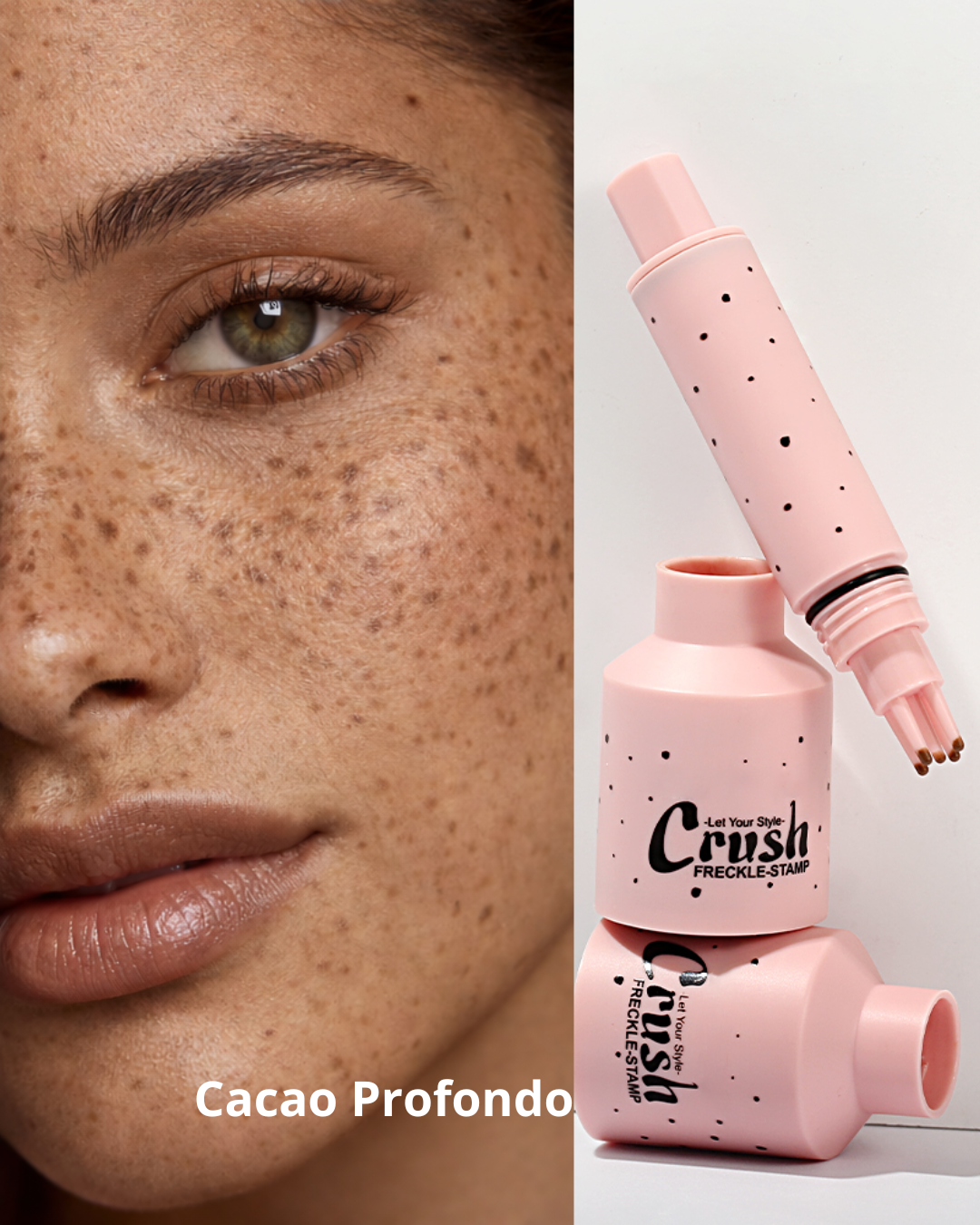 VÈRA™ Crush · Timbro Lentiggini – Effetto Naturale