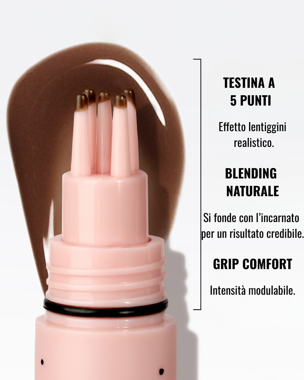 VÈRA™ Crush · Timbro Lentiggini – Effetto Naturale